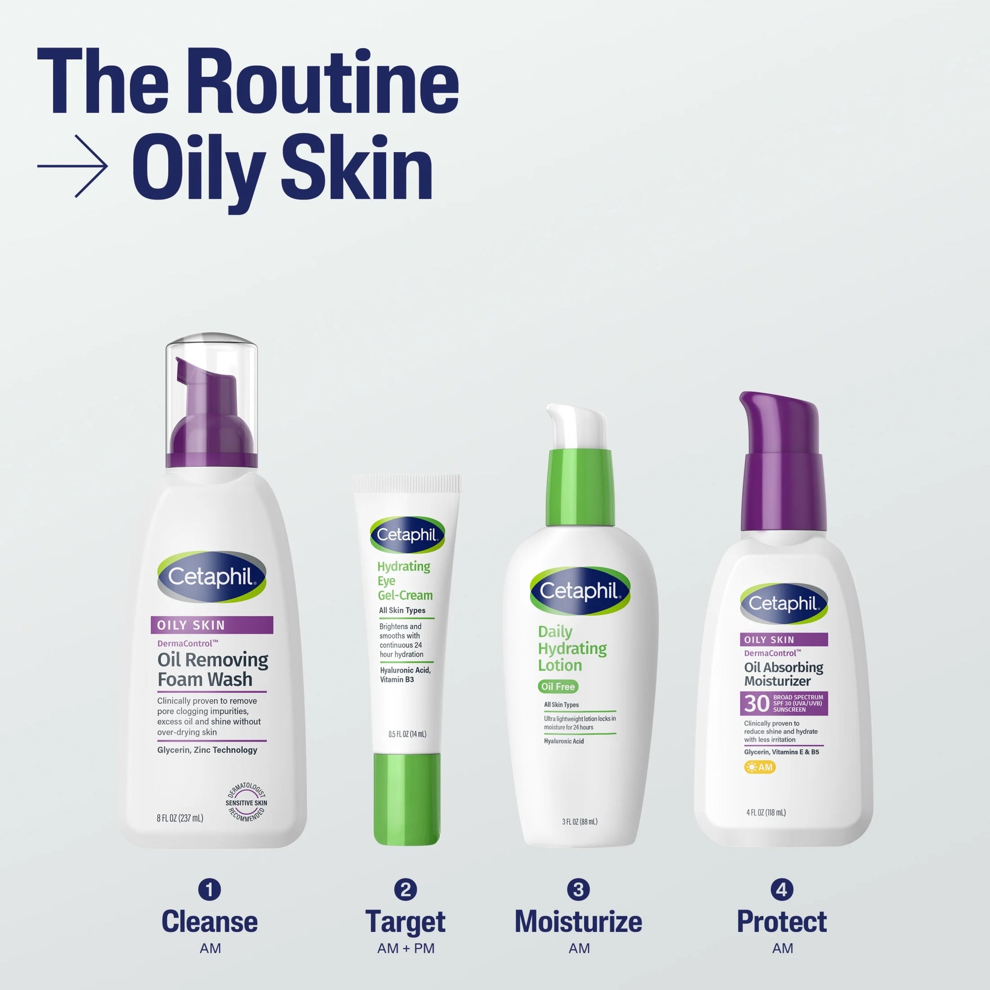 Derma Control Oil Absorbing Moisturizer SPF 30, 4 Fl Oz