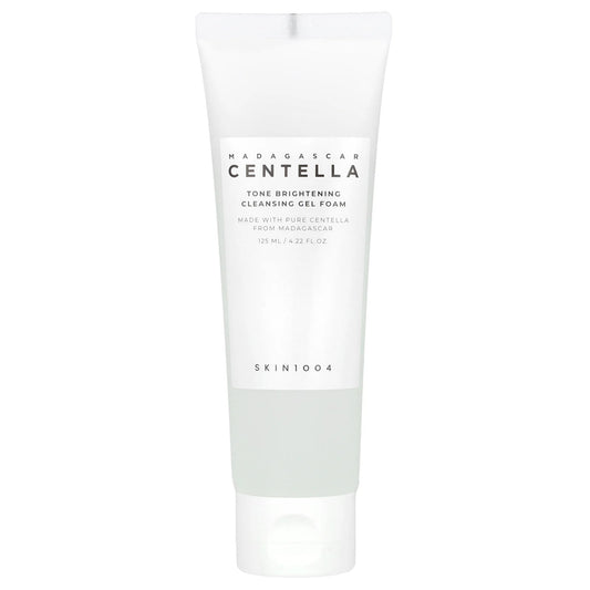 Madagascar Centella, Tone Brightening Cleansing Gel Foam, 4.22 Fl Oz (125 Ml)