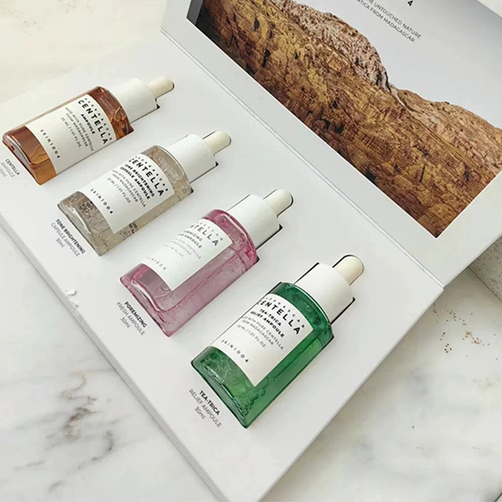 Centella Asiatica Essence Kit Skin Care Moisturizing Calming Brightening Facial Serum Calming Brightening Repairing Face Care