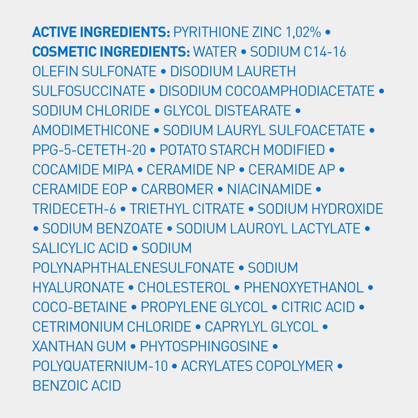 Hydrating anti Dandruff Shampoo Sulfate Free & Color Safe Itchy Scalp Treatment