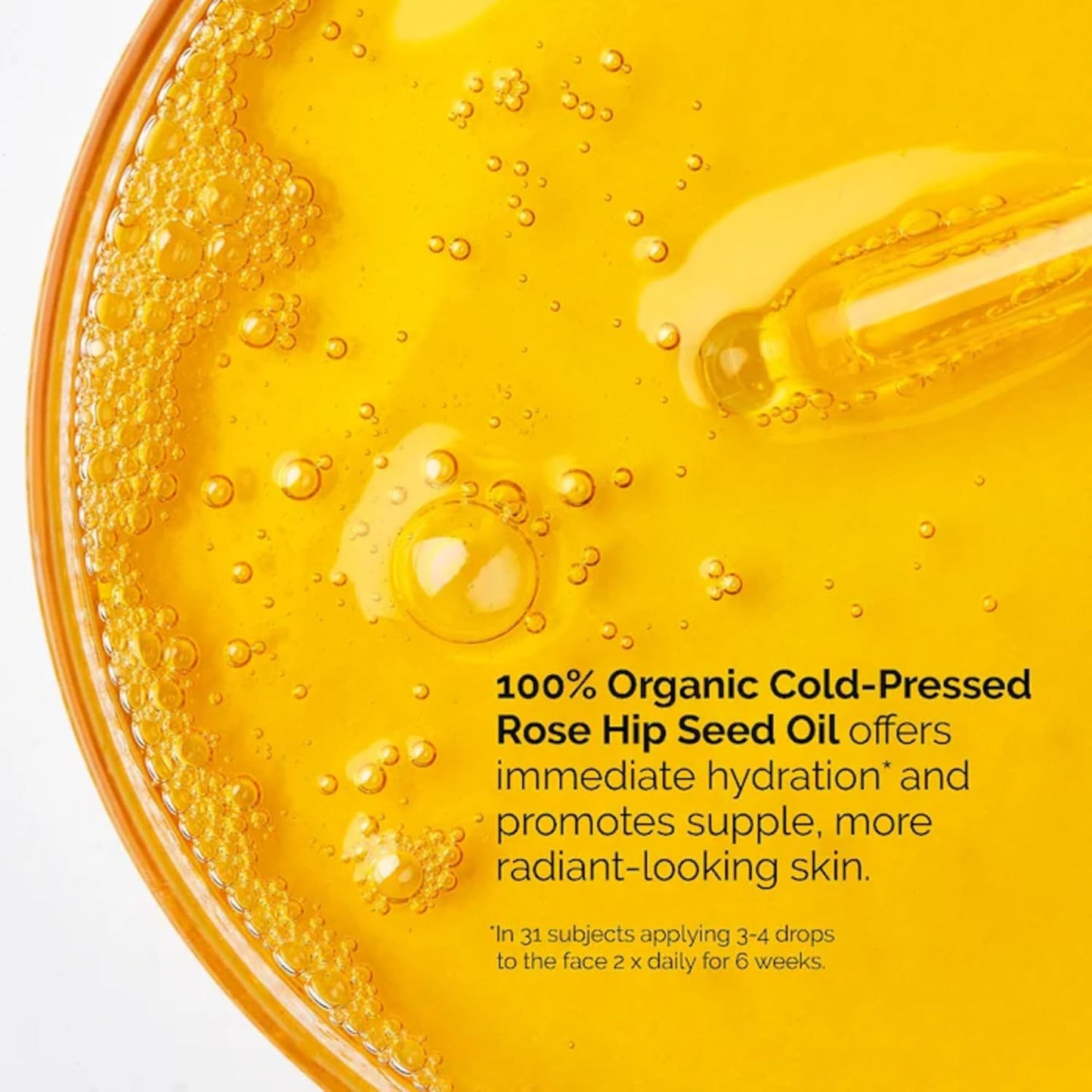 100% Organic Cold-Pressed Rose Hip Seed Oil 30Ml (Pack of 2)