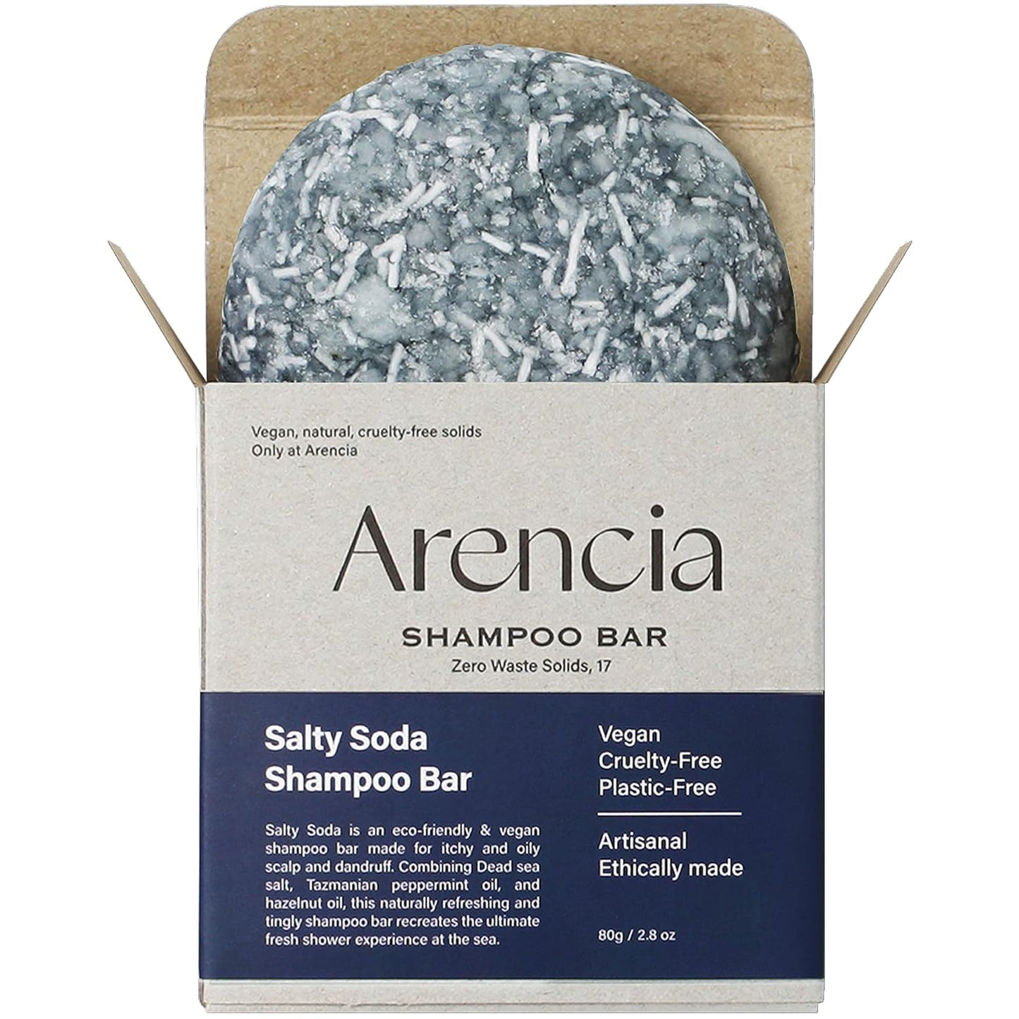 Rice Water Shampoo Bar for Hair Growth & Strengthening, All Natural Formula with Biotin & Protein